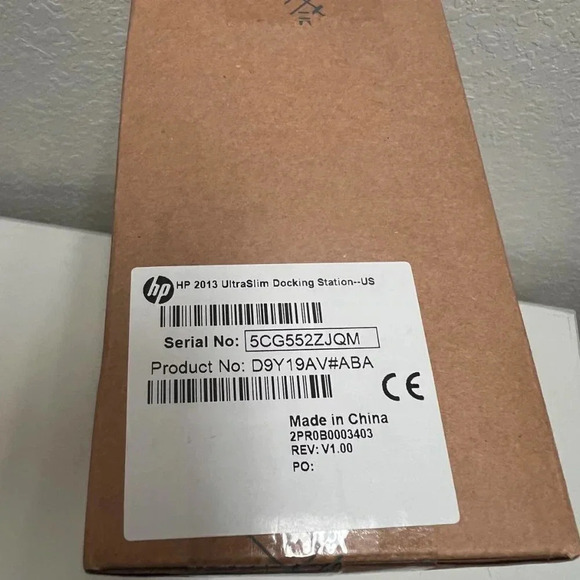 HP 2013 UltraSlim Docking Station D9Y19AV - Picture 4 of 9
